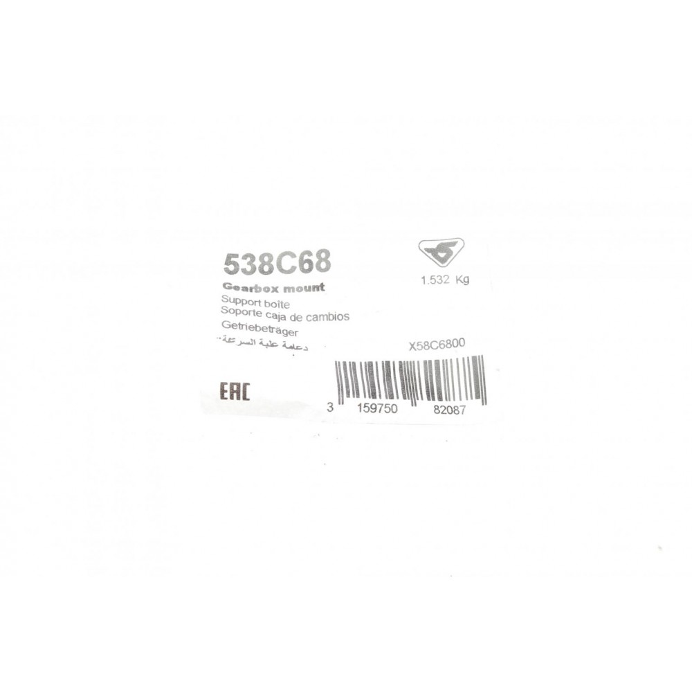 Подушка КПП Citroen C3/C4/Peugeot 208/301 1.0/1.2 VTi 12- (L)