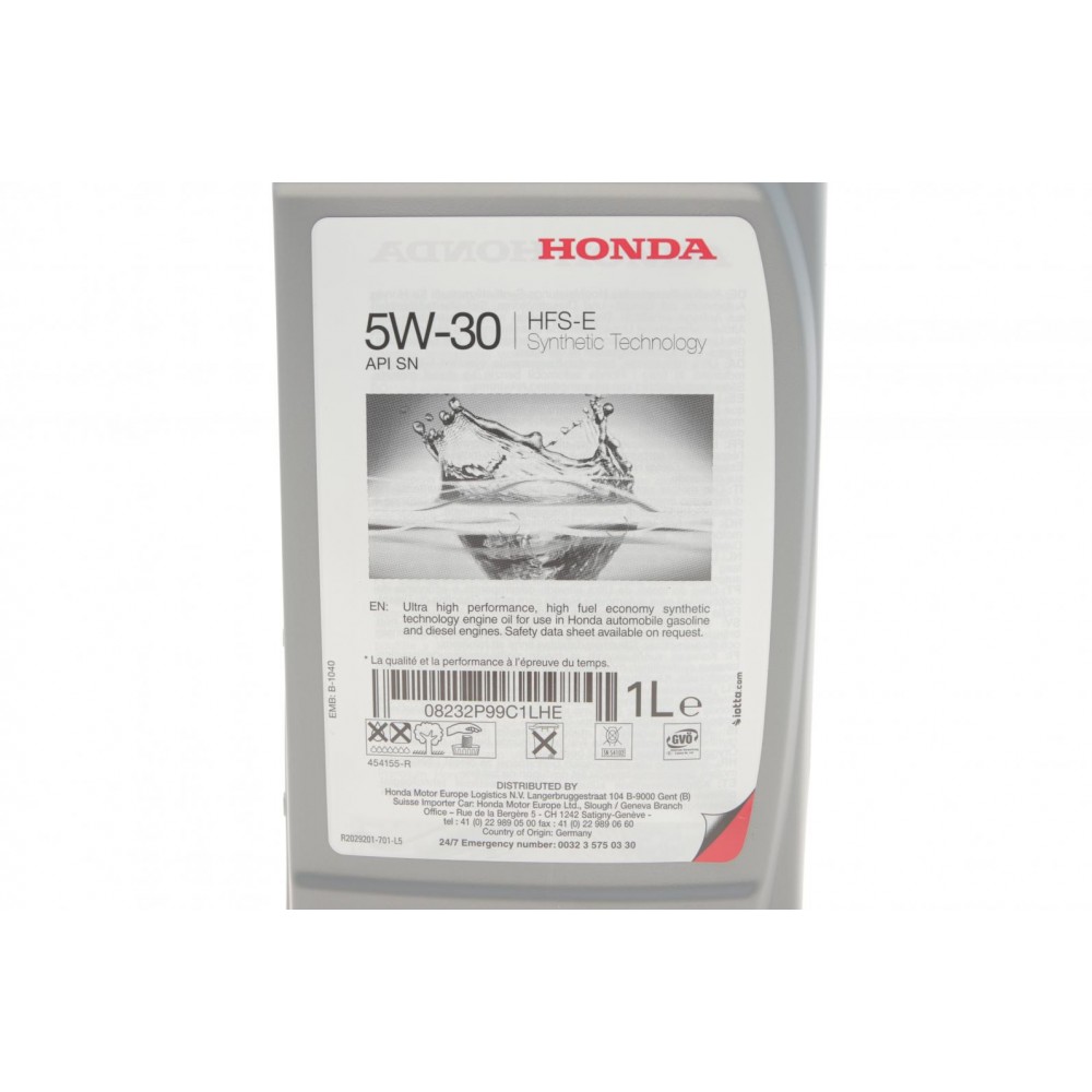 Олива 5W30 HFS-E (1L) (API SN)