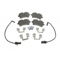 Колодки гальмівні (задні) Audi A8 09-18 (TRW) (з датчиками)