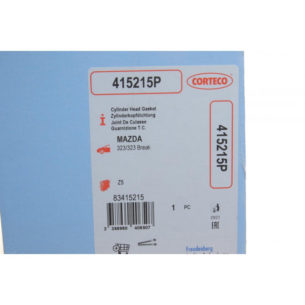 Прокладка ГБЦ Mazda 323 1.5 16V 94-98 (0.45mm)