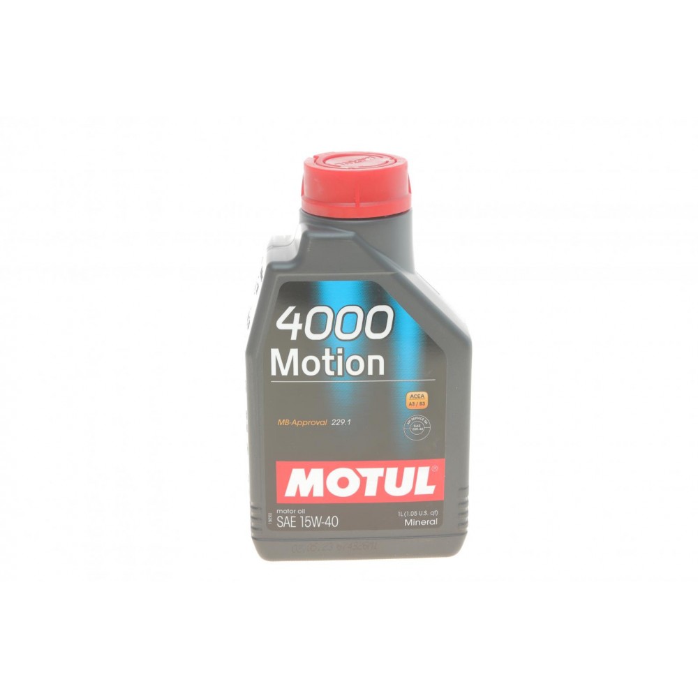 Олива 15W40 4000 Motion (1L) (МВ 229.1) (102815) знято з виробн