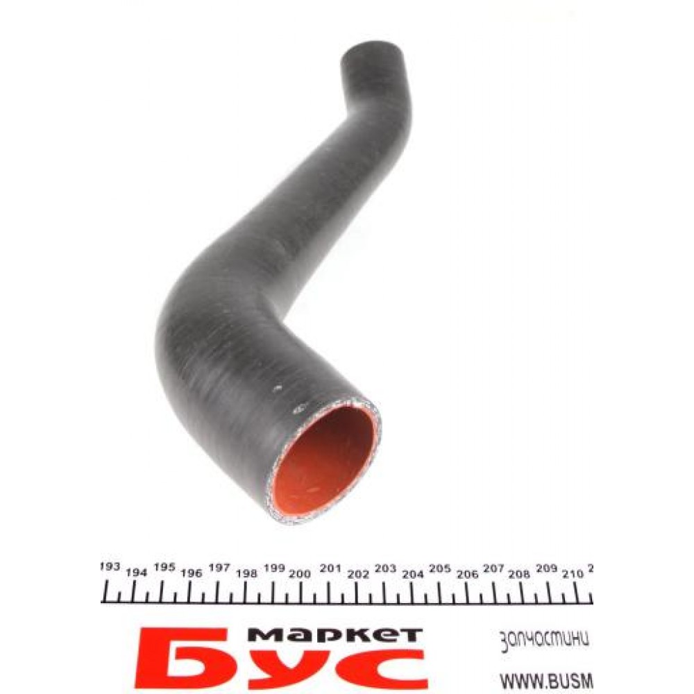 Патрубок інтеркулера Fiat Doblo 1.4/1.6i/1.9 JTD 02- (51kw) (турбіна-радіатор)
