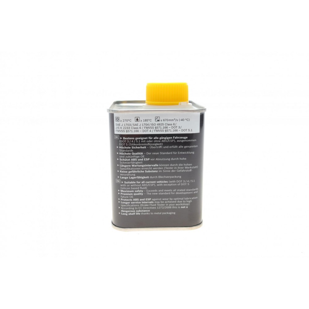 Гальмівна рідина DOT3/DOT4/DOT5.1 ENV6 (0.5L)