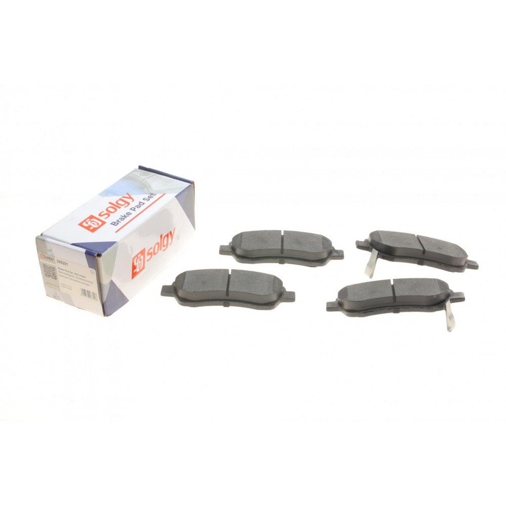Колодки гальмівні (передні) Toyota Avensis 03-08/Corolla Verso 04-09
