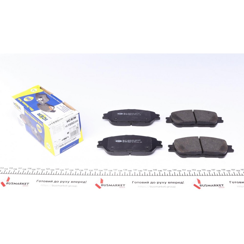 Колодки гальмівні (передні) Toyota Camry 01-06/Alphard 03-08/Lexus ES 96-06