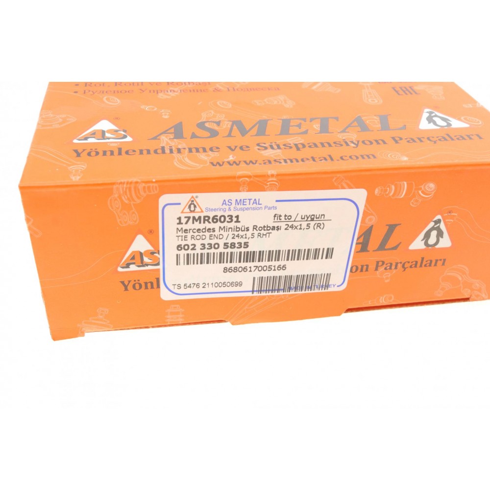 Наконечник тяги рульової (R) MB 609 (d=24mm)
