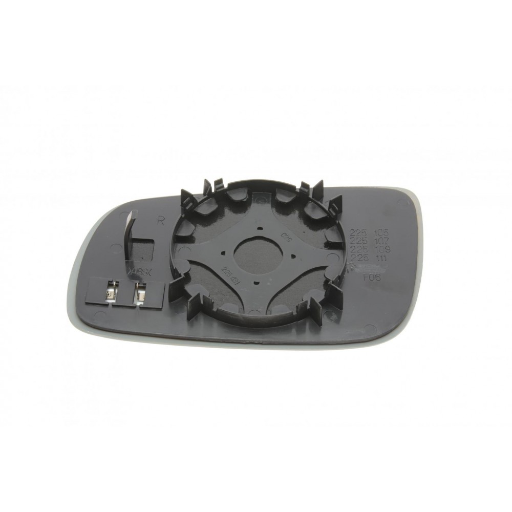 Скло дзеркала (з підігрівом) Skoda Superb 01-08/VW Passat 96-05/Seat Leon 99-06 (R)