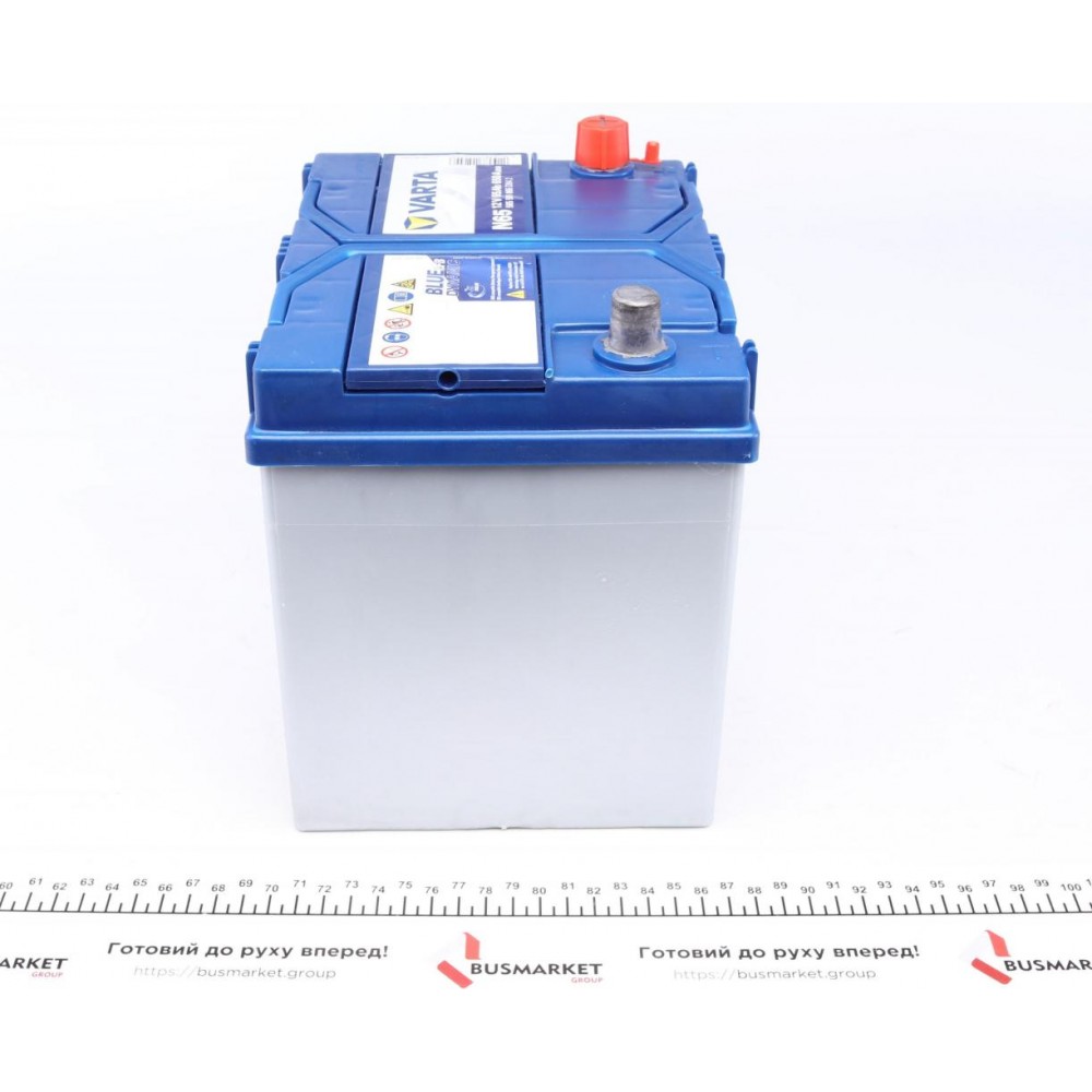 Акумуляторна батарея 65Ah/650A (232x173x225/+R/B00) (Start-Stop EFB) Blue Dynamic N65 Азія