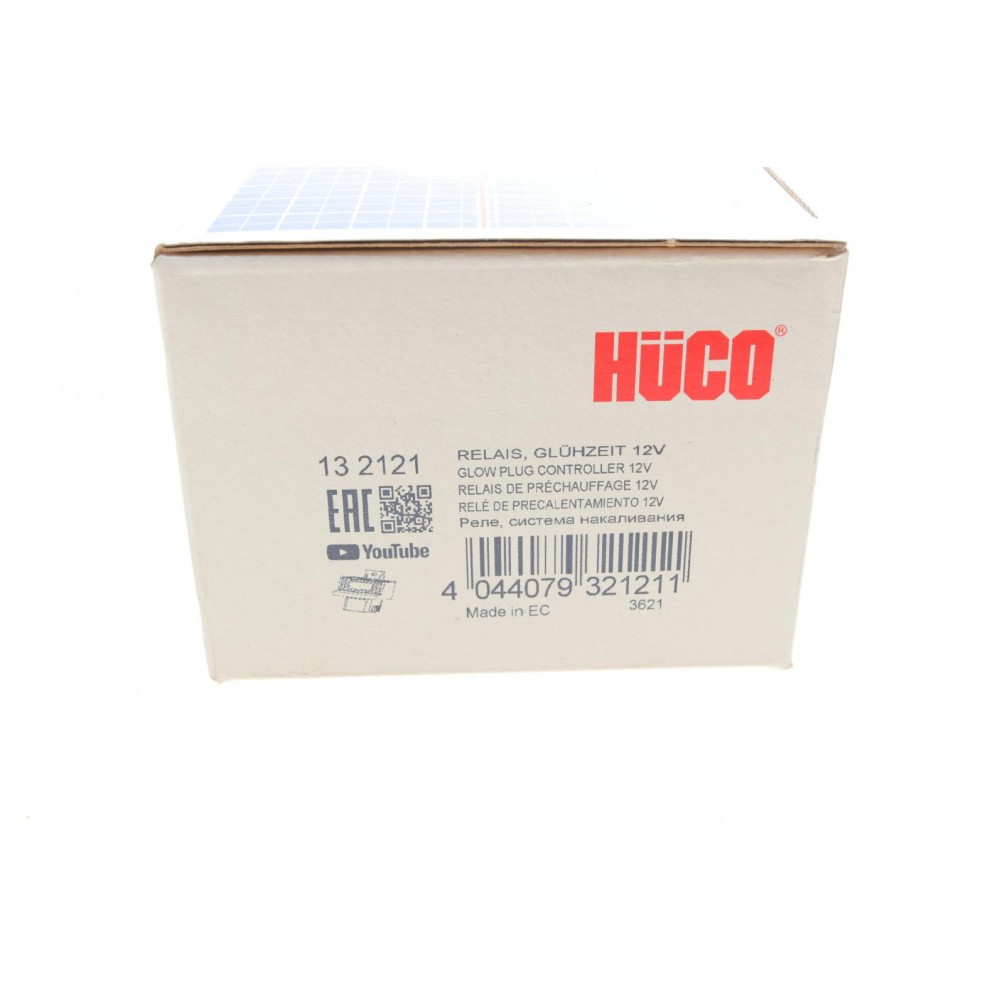 Реле свічок розжарювання Renault 1.5/1.9/2.2/2.5dci 97- (HÜCO)