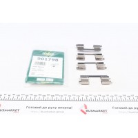 Планка супорта (переднього) прижимна (к-кт) Renault Kangoo 1.2-1.6 08- (Lucas)
