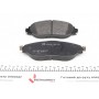 Колодки гальмівні (передні) Audi A3/Q3/VW Arteon/Tiguan 17- (TRW) (175.2x69.7x20)