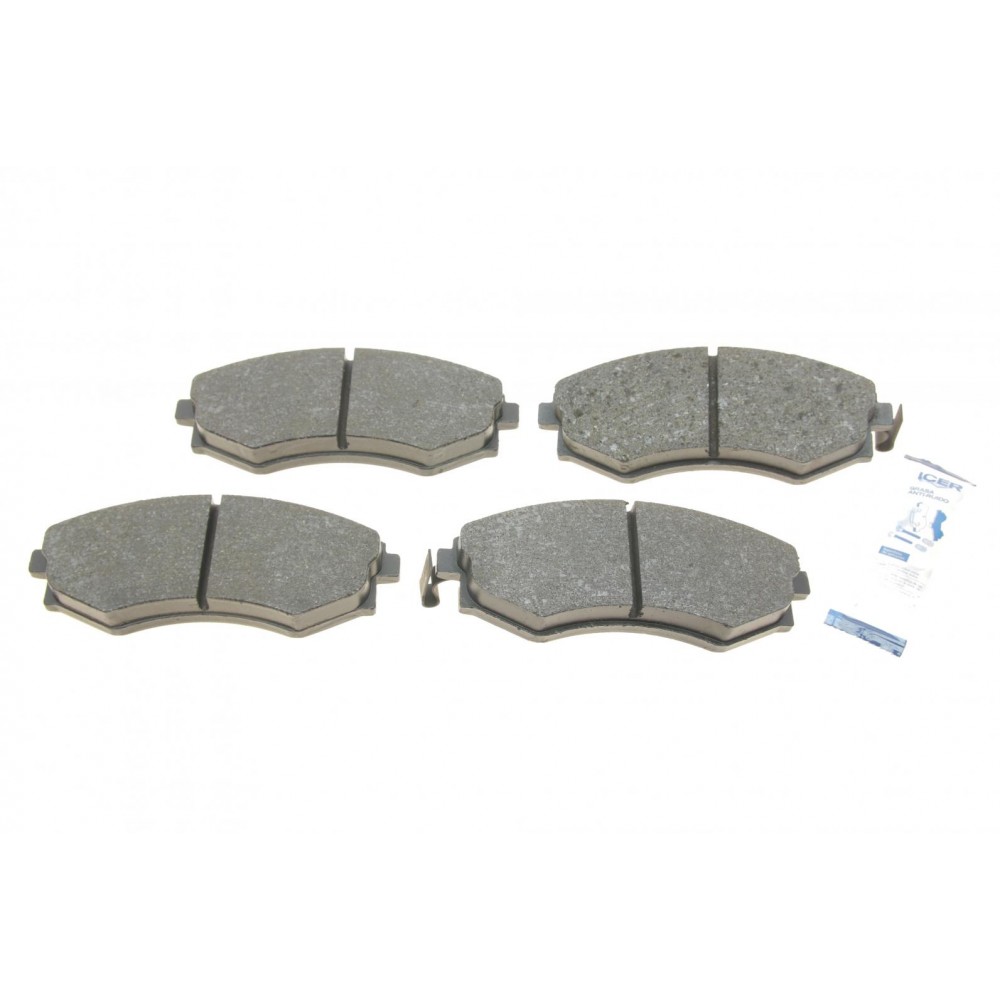 Колодки тормозные (передні) Hyundai Elantra III 00-06/Kia Magentis I 01-05/Ssangyong Korando 88-06