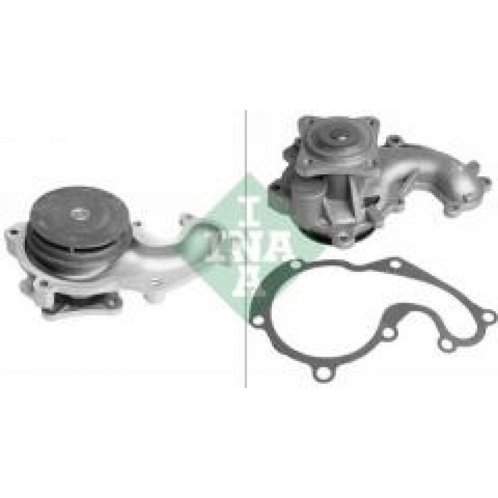 Помпа води Ford Connect 1.8DI/TDCI, 55/66/81kw 02- з двойним шківом