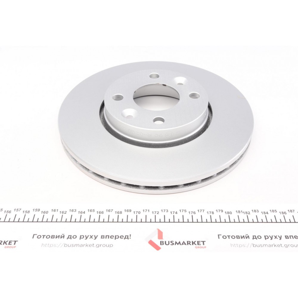 Диск гальмівний (передній) Renault Megane/Clio 03-/Logan 08-/Nissan Note 06-12 (260x22)(з покр)(вент)