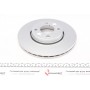 Диск гальмівний (передній) Renault Megane/Clio 03-/Logan 08-/Nissan Note 06-12 (260x22)(з покр)(вент)