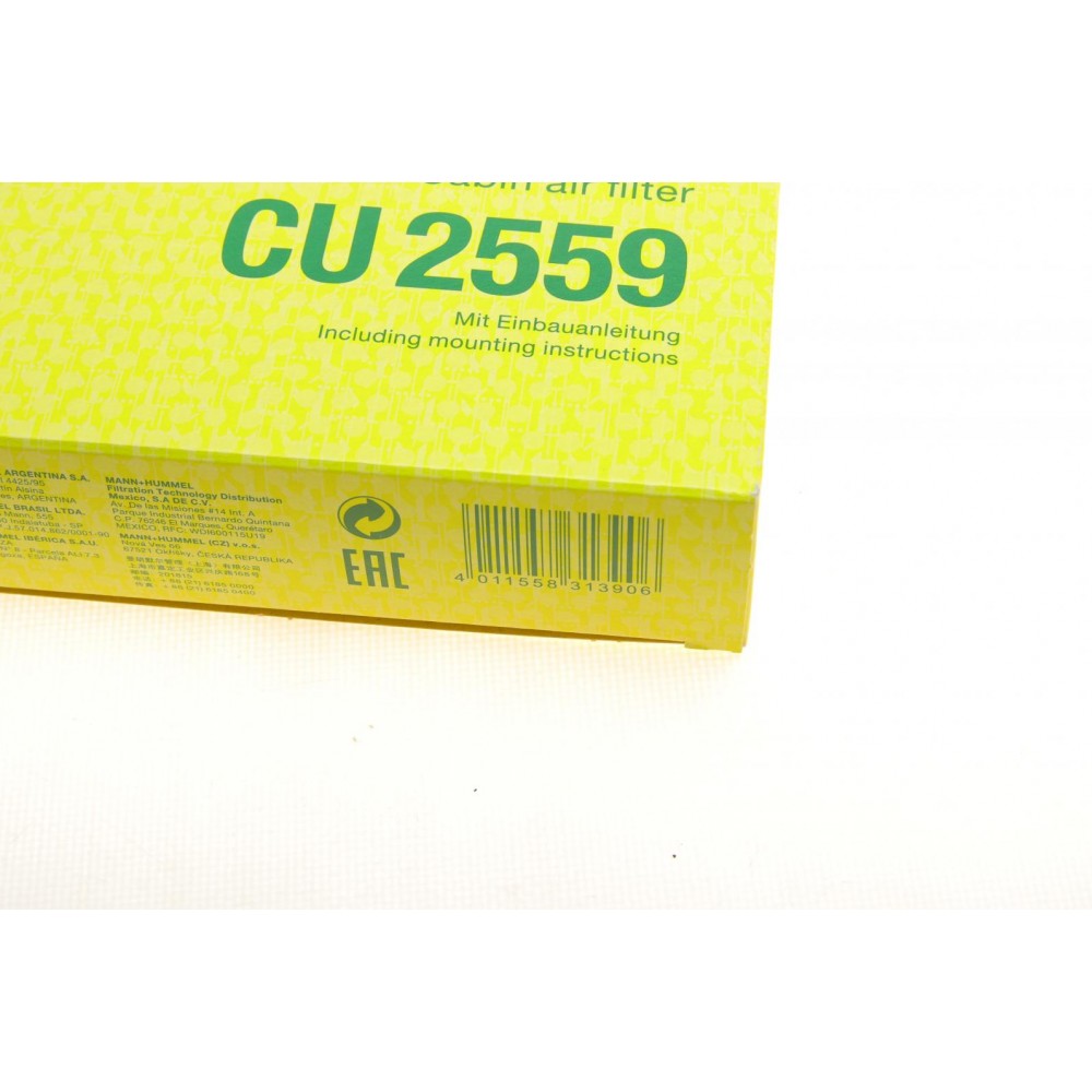 Фільтр салону Ford C-Max 07-10/Galaxy/S-Max 06-15/Kuga 08-14/Mondeo 07-/Focus C-Max 03-07
