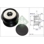 Шків генератора Toyota Auris/Avensis/Rav4 III 1.6/1.8/2.0 07-