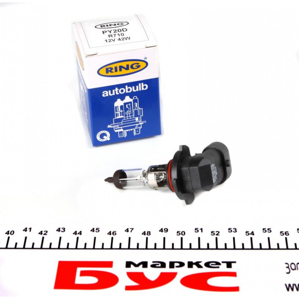 Автолампа H10 12V 42W PY20d Standard (1шт)