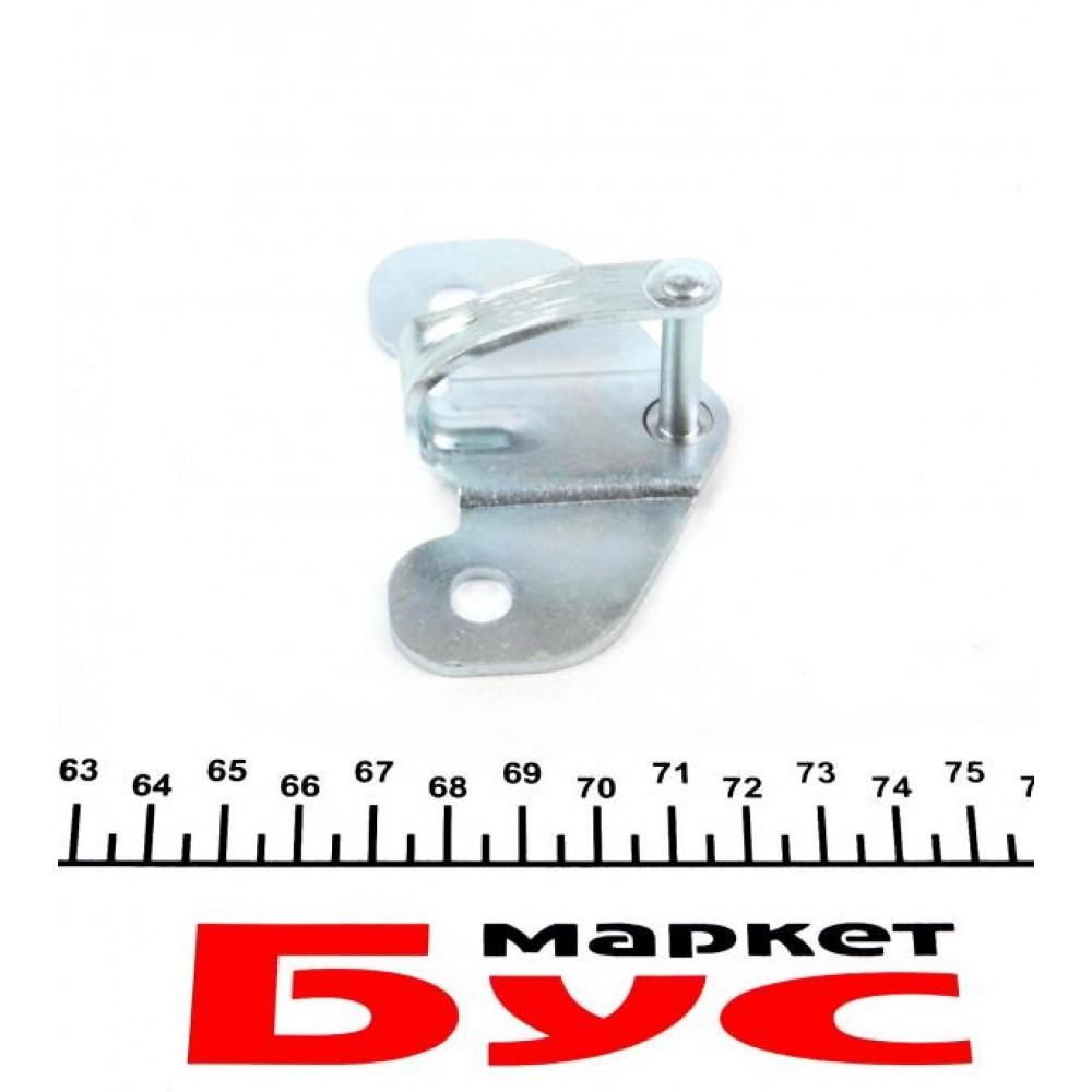 Скоба замка дверей (задніх) Fiat Ducato 06- (8724.E6) (низ)