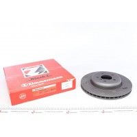 Диск гальмівний (передній) BMW 5 (F10/F11)/6 (F06/F13) 09- (R) (348x30) (з покр.) (з прорезом) (вент)