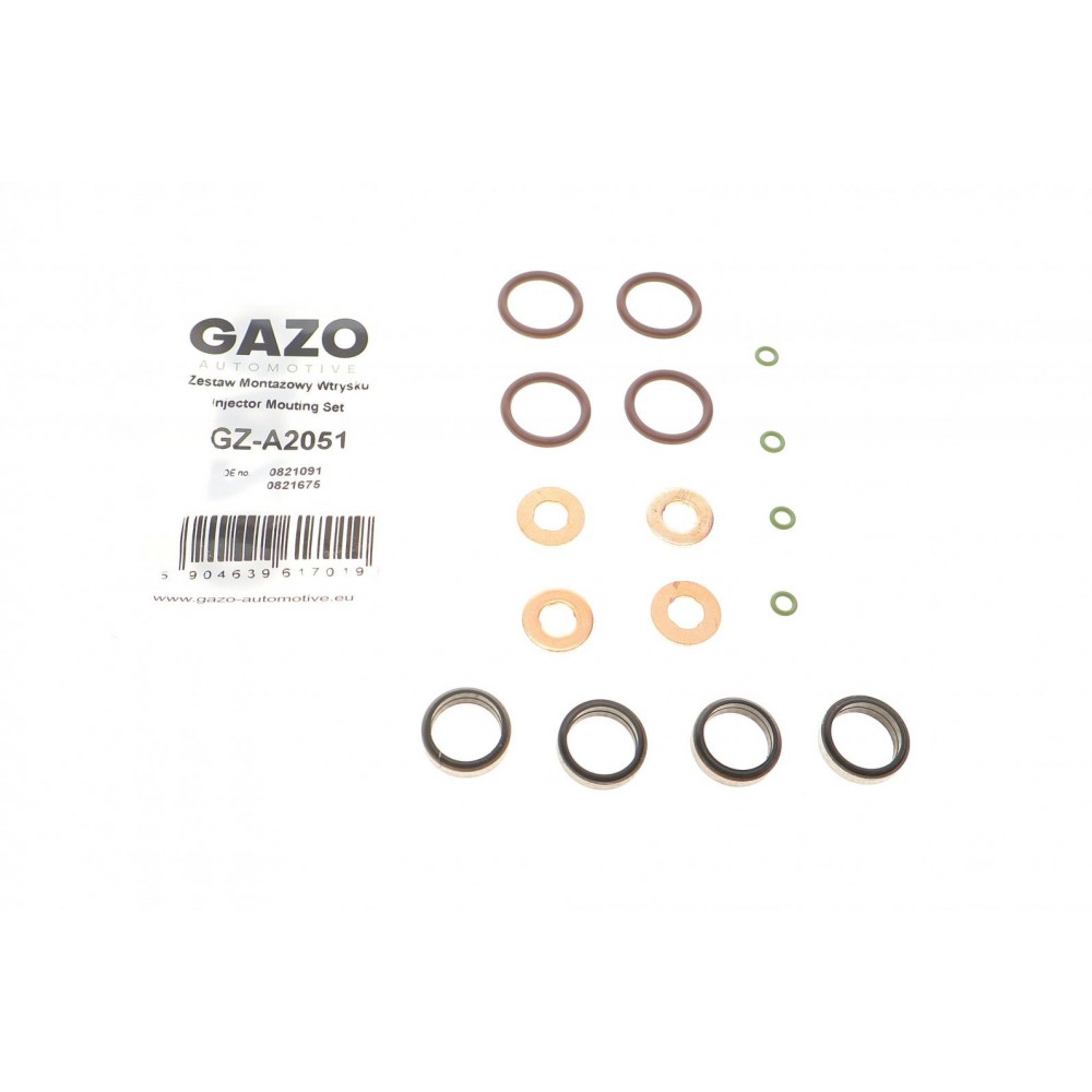 Ремкомплект форсунки Opel Astra G 2.0-2.2 DI 98-05 (к-к-т на 4шт)