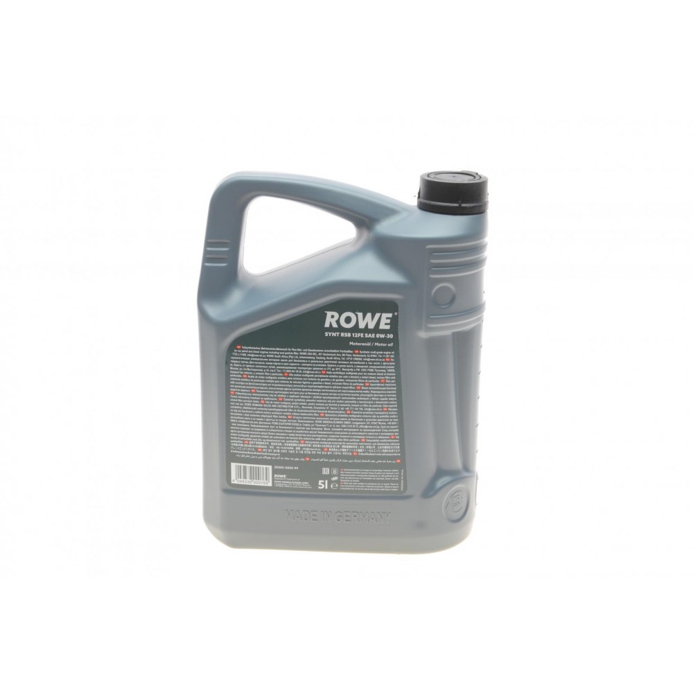 Олива 0W30 HIGHTEC SYNT RSB 12FE (5L) (BMW LL-12 FE/MB 227.61/229.61) (ACEA A5/B5,C2) (API SP RC)