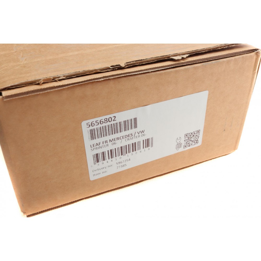 Ресора передня MB Sprinter/VW Crafter 06- (3.5T) (пластик) (670/670) (OE 9063211003 / 9063211503)