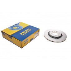 Диск гальмівний (передній) Skoda Octavia 96-10/Seat Leon/VW Golf 97-06 (279.5x22) (з покр.) (вент.)