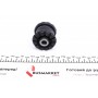 Сайлентблок важеля (переднього/знизу) Audi 80/90 -94/VW Passat -88 (10x38x44)