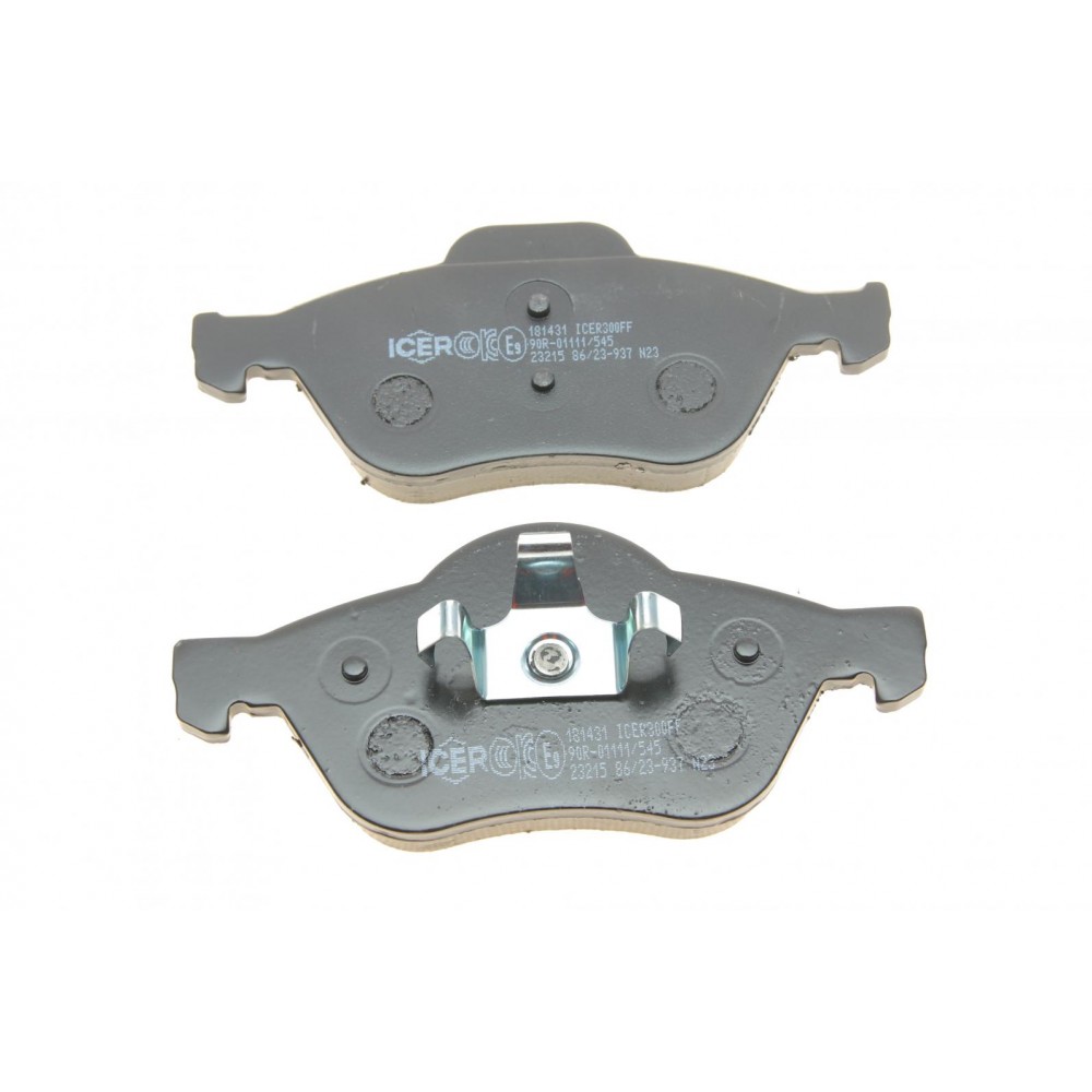 Колодки гальмівні (передні) Renault Laguna II/III 01-15/Megane II 03-/Wind 10-