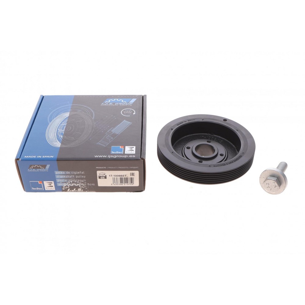 Шків колінвалу Citroen Berlingo/Jumpy/Peugeot Expert 1.8-1.9D 95-02 (6PK) (в комплекте з болтом)