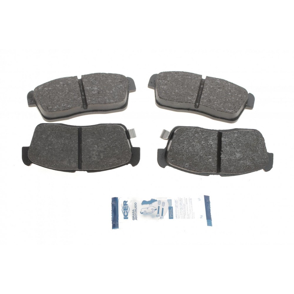 Колодки гальмівні (передні) Chevrolet Cruze 00-08/Subaru Justy 07-/Suzuki Ignis 00-/Nissan Pixo 09-