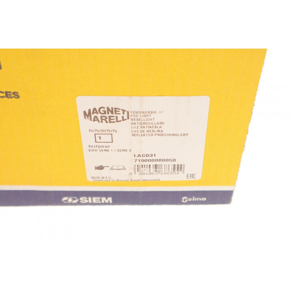 Фара протитуманна BMW 3 (F30/F80) 12-19 (R) B38/B47/B58/N13/N26/N47/N55/N57