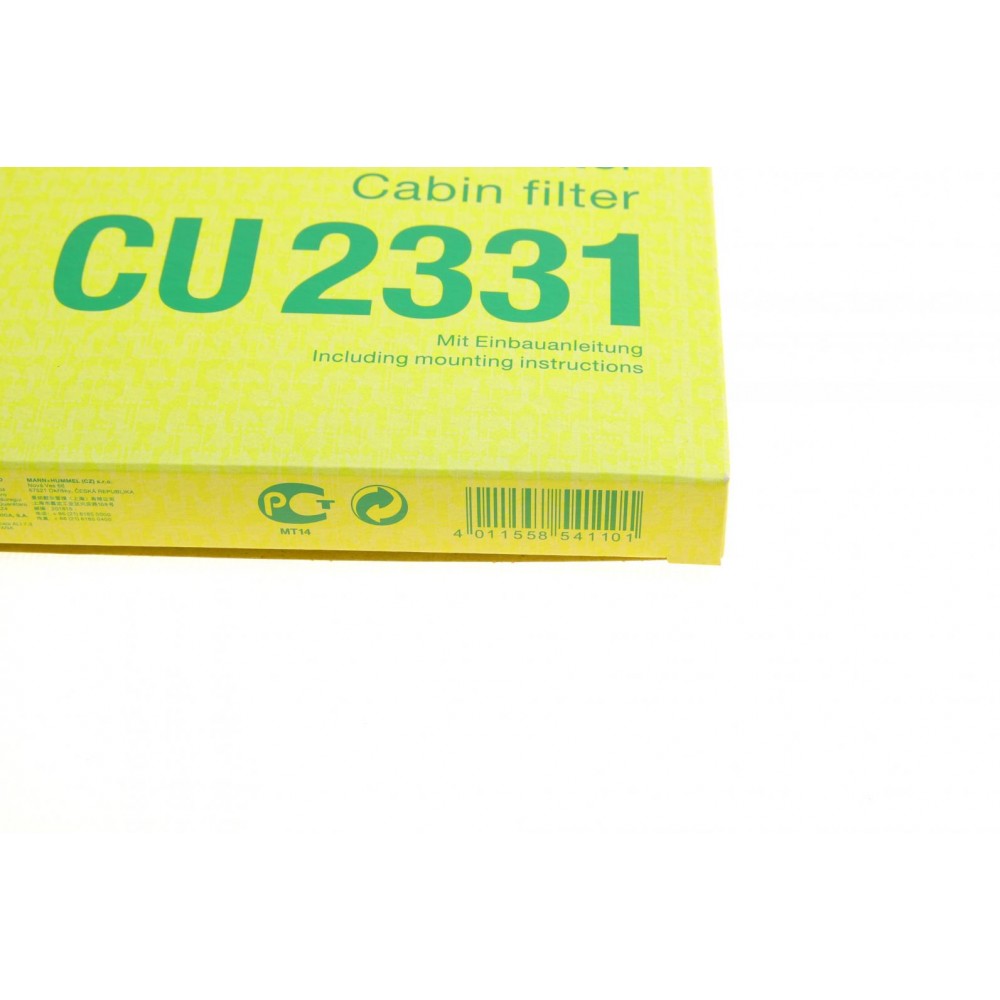 (заміна на CU 24 013) Фільтр салону Hyundai Accent 06-12 (+AC)