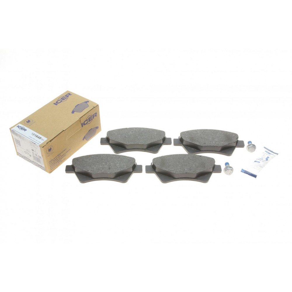 Колодки гальмівні (передні) Renault Megane II 03-/Scenic II 05-08/Grand Scenic II/III 04-