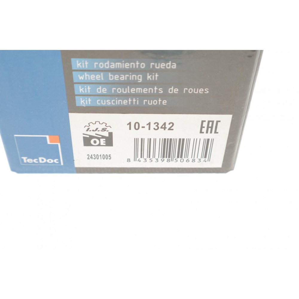 Підшипник маточини (передньої) Citroen C3/Peugeot 207/208 02- (37x72x33) (+ABS)(к-кт)