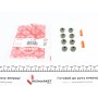 Сальник клапана (впуск/випуск) Opel Combo/Corsa A/Vectra 1.2-2.0 76- (7x11.1/16x9.8) (к-кт)