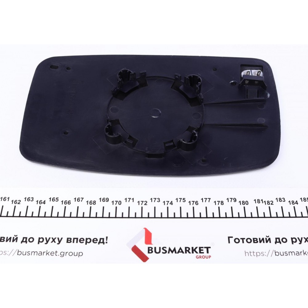 Скло дзеркала (з підігрівом) Citroen Jumpy/ Fiat Scudo/ Peugeot Expert 07- (L)