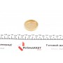 Заглушка блоку циліндрів (d=44.5mm) Латунь/Brass