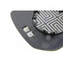 Скло дзеркала (з підігрівом) Citroen C3/C4 Picasso/Peugeot 3008/5008 06- (L)