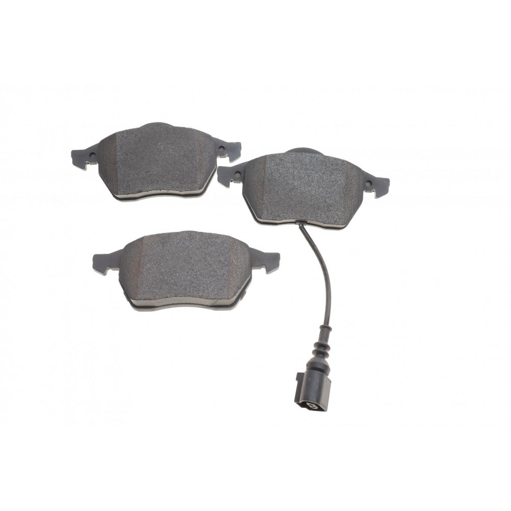 Колодки гальмівні (передні) Audi A3/TT/Seat Leon/Skoda Octavia/VW Golf 96-10/Polo 05-09 (+датчик)