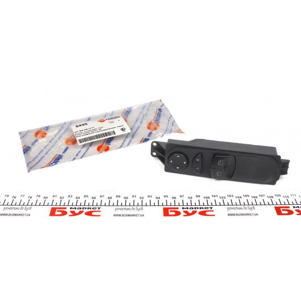 Кнопка склопідіймача і регулювання дзеркала VW Crafter/MB Sprinter 06- (L)