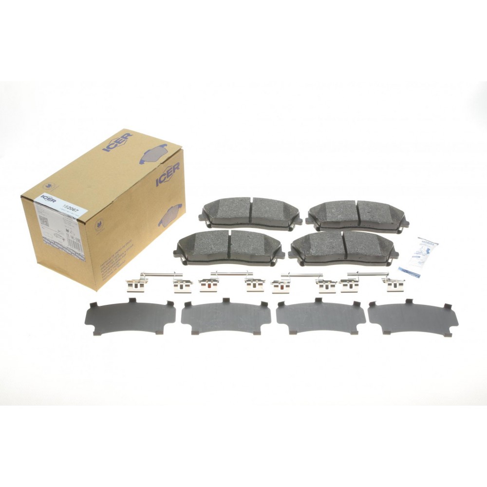 Колодки гальмівні (передні) Chrysler 300C 04-/300 II 12-/Dodge Challenger 08-/Charger 05-