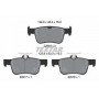 Колодки гальмівні (задні) Honda Accord X 1.5/2.0 i-VTEC 17- (Ate) Q+