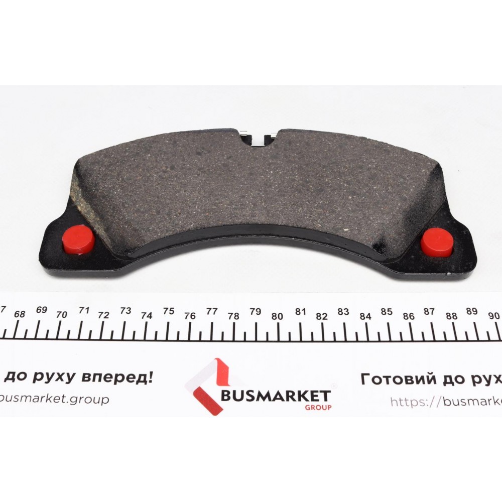 Колодки гальмівні (передні) Porsche Cayenne/VW Touareg 02- (Brembo) (209.5x94.3x16.1)