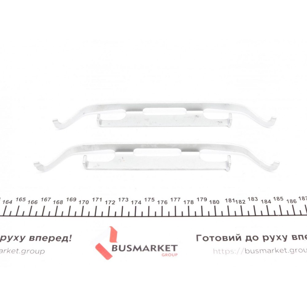 Планка супорта (переднього) прижимна (к-кт) VW Passat/Golf IV/Audi A4 99-10 (Ate)