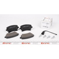 Колодки гальмівні (задні) VW T5 03- (TRW) (з датчиком)