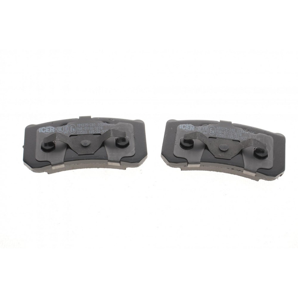 Колодки гальмівні (задні) Mitsubishi Pajero 91-/Outlander/Lancer/Peugeot 4007/4008 06-/Fiat Doblo16