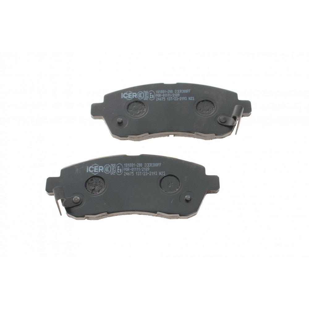 Колодки гальмівні (передні) Mazda 2 III 07-15/Subaru Justy 07-/Suzuki Swift 10-