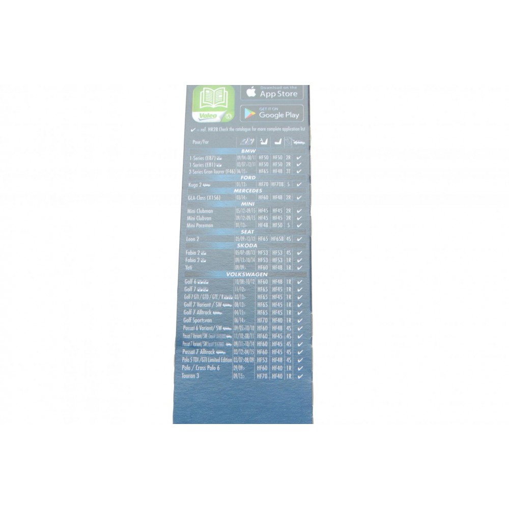 Щітка склоочисника (задня) (280mm) MB GLA-Class (X156)/Seat Leon/Skoda Fabia/BMW 1 (E87) 03-